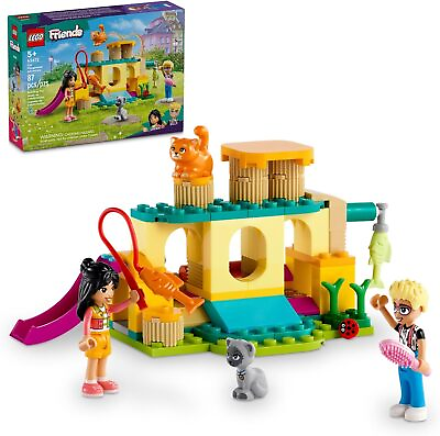 #ad LEGO Friends Cat Playground Adventure Animal Toy with Figures Gift Set... $24.62