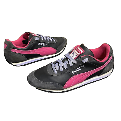 #ad Puma Sport Lifestyle Women#x27;s Black Sneakers Size 6.5M $33.19