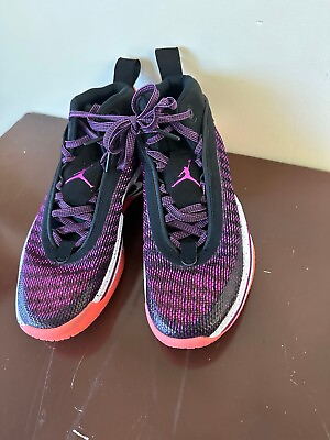 #ad Nike Air Jordan First Light Unisex Basketball Shoe CZ2650 004 Purple Size 8.5 $105.60