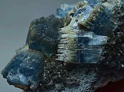 #ad Rare Vorobyevite Beryl Rosterite Crystals w Quartz Cluster On Feldspar 151 Crat $650.00