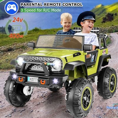 #ad 24V Ride on Car for Kids 400W Electric Car Vehicles 4WD 2 Seater Battery Powered $309.99