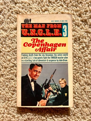#ad The Man from UNCLE 3. The Copengagen Affair 1965 paperback book G 564 $8.32