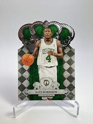 #ad Nate Robinson Boston Celtics 2009 10 Panini Crown Royale Basketball Die Cut #11 $3.99