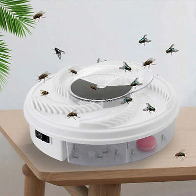 #ad Electronic Fly Cather Automatic USB Silent Fly Trap Pest Control Rechargeable $47.90