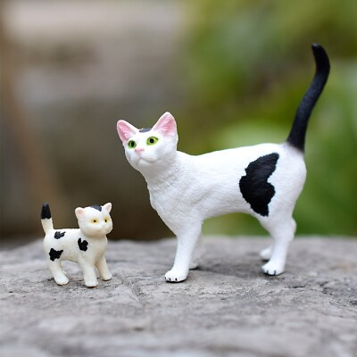 #ad Doll House Miniatures 1:12 Scale Grandma#x27;s Cat Kitten Animal Decor Accessories $6.89