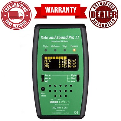 #ad Safe and Sound PRO II RF Meter 200MHz 8GHz Perfect Meter Tester Measurement $399.00