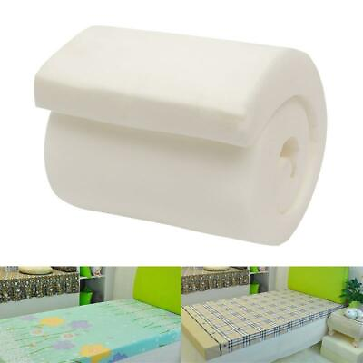 #ad Cushion Foam Rubber Replacement Polyurethane Upholstery White Firm Seat Pad $71.73