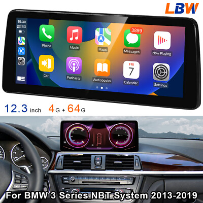 #ad Car 12.3#x27;#x27; GPS Stereo Player Dash 4GB64GB For BMW 3 Series NBT System 2013 2019 $451.70