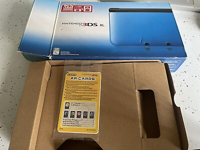 #ad Box And AR Cards Only Blue Nintendo 3DS XL Box And AR Cards Only $40.00