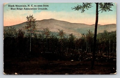 #ad c1910 Black Mountain From Blue Ridge Association Grounds North Carolina P319A $31.99
