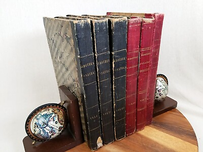#ad BROTHER JONATHAN 1842 3 BOUND VOLUMES 1 6 WEEKLY NEWSPAPER NEW YORK DICKENS RARE $2167.49