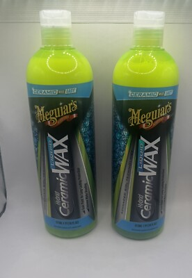 #ad Meguiar’s Auto Hybrid Liquid Ceramic Wax w Extreme Water Beading 16oz Lot Of 2 $30.99