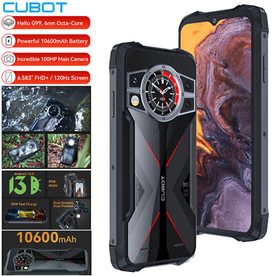 #ad 4G LTE Dual Screen Android Rugged Phone Outdoor Mobile Waterproof 24256GB Cubot $282.04