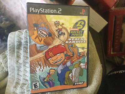 Rocket Power: Beach Bandits Sony PlayStation 2 2002 Nickelodeon PS2 $15.00