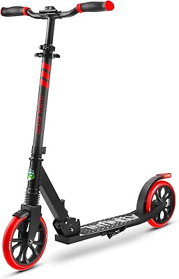 #ad SereneLife Foldable Kick Scooter Stand Kick Scooter for Teens and Adults $130.00