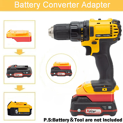 #ad Battery Adapter Converter For Parkside 20V Battery to for Dewalt 20V Power Tools $21.77