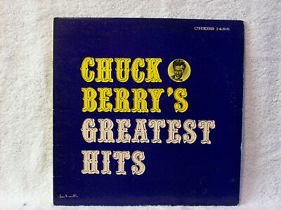 #ad CHUCK BERRY CHUCK BERRY#x27;S GREATEST HITS LP1485 VG condition RARE BLUE LABEL $70.00
