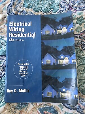 #ad Electrical Wiring Residential 13th Edition Book $20.00