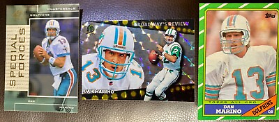 #ad DAN MARINO 1998 Upper Deck SP “Special Forces” 1000 1986 Topps Artist Proof $9.95
