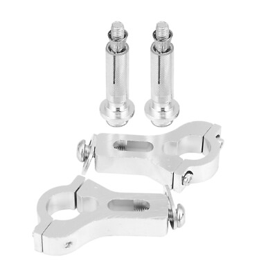 #ad ・22mm Motorcycle Hand Guard Handguards Fat Clamp Mounting Kit Motorbike Componen $13.28
