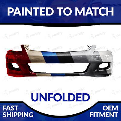 #ad NEW Painted to Match 2006 2007 Honda Accord Sedan Hybrid Unfolded Front Bumper $152.99