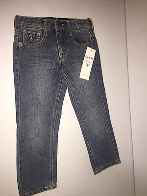 #ad Brand New Guess Kids Stone Denim Jeans Size 3T $28.00