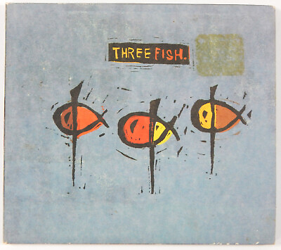 #ad THREE FISH CD SELF TITLED ORANGE DISC 1996 EK 67652 ROCK FOLK WORLD VG TRI FOLD $8.46
