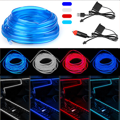 #ad For Toyota Car Ambient Lights LED Car Interior Light Strip Neon Accessories US $5.99