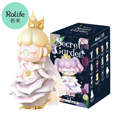 #ad Rolife Nanci Secret Garden Series Blind Box Dolls Action anime Figure Toys Elfin $15.99