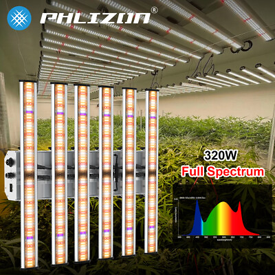 #ad BAR 4000W Samsung LED Grow Light Spider Bar Full Spectrum Commercial Indoor Grow $219.43