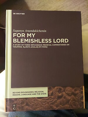 #ad For My Blemishless Lord Anandakichenin $99.00