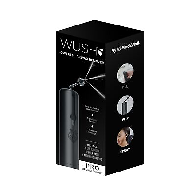#ad Wush Pro By Black Wolf Deluxe Water Powered Ear Cleaner Safe amp; Effective ... $93.32