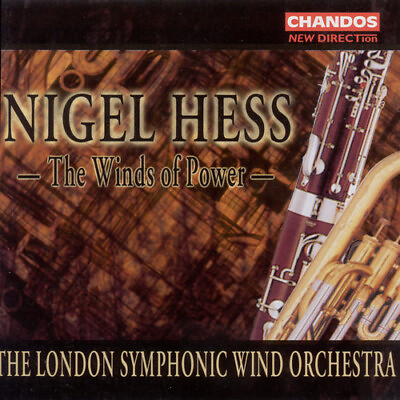 #ad Nigel Hess Winds of Power: Music for Symphonic Wind Band New CD $22.78
