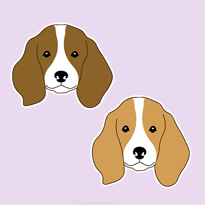 #ad Beagle Dog Sticker Puppy Love Pet Car Window Laptop Water Bottle $2.00