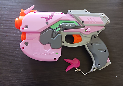 #ad Nerf Overwatch D.Va4 HB50 pink Rival Blaster $15.99