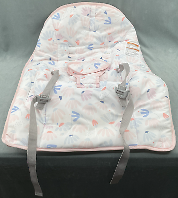 #ad Ingenuity 3 in 1 Pink Burst Bouncer Seat amp; Rocker Replacement Fabric Cover $17.50