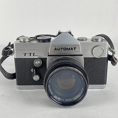 #ad Automat TTL 35mm M42 Camera With Vivatar 55mm 1:1.8 Lens $83.64