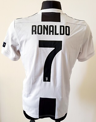 #ad Juventus 2018 2019 Home football Adidas shirt #7 Ronaldo size Medium $100.00