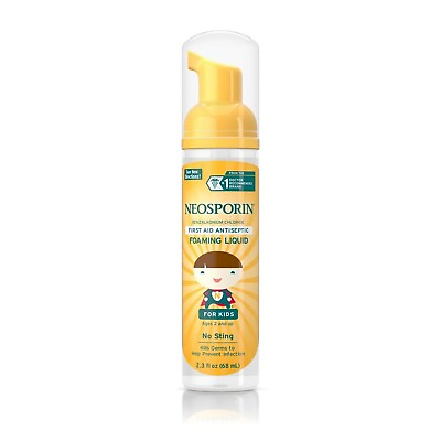 #ad Neosporin Wound Cleanser For Kids To Help Kill Bacteria 2.3 OZ. $14.99