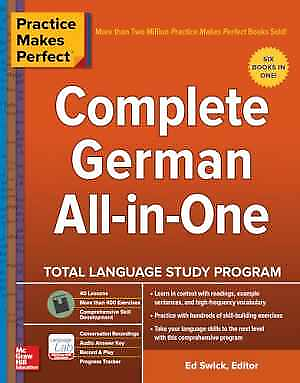 #ad Practice Makes Perfect: Complete German Paperback by Swick Ed Acceptable p $26.97
