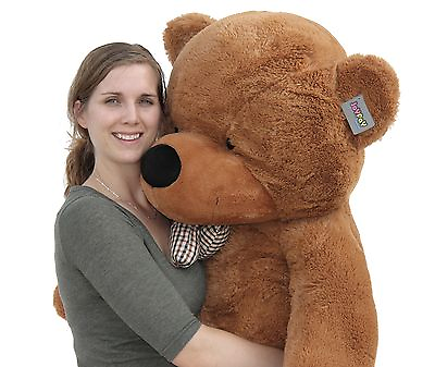 #ad Joyfay 63in 160cm Dark Brown Giant Teddy Bear Plush Toy Birthday Valentine Gift $89.99