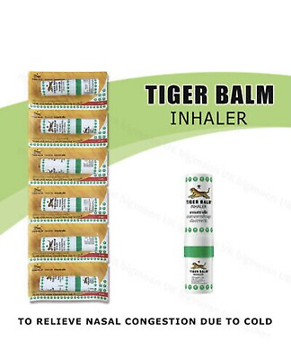 #ad 6 x Tiger Balm Inhaler Menthol FAST SHIP $12.75