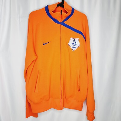 #ad Netherlands Holland Men#x27;s Jacket Size XL Football Nike Top Training Soccer KNVB $45.00