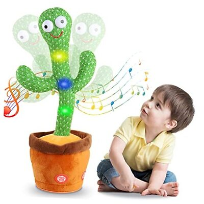 #ad Kids Dancing Talking Cactus Toys for Baby Boys and Girls Dancing Cactus $30.74