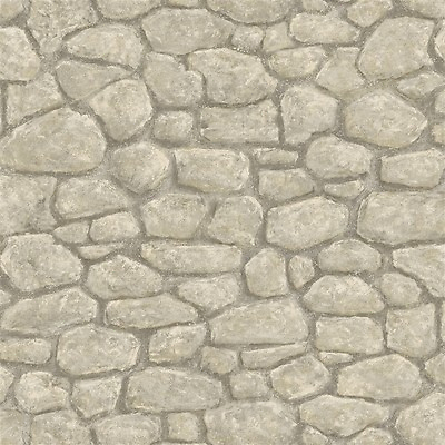 #ad Grey Creek Rock Stone on Easy Walls Wallpaper HTM49437 BBC49437 $30.55
