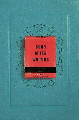 #ad Burn After Writing Paperback By Jones Sharon GOOD $3.78