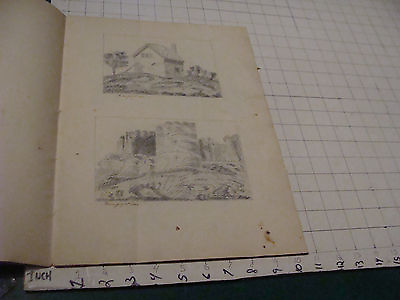 #ad art pad from 1824 with 8 pages of drawlngs done in BOSTON july of 1824 $374.45