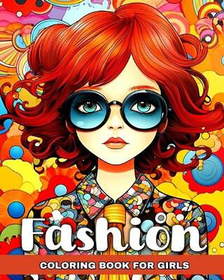 #ad Fashion Coloring Book for Girls: Modern Outfits Coloring Pages by Regina Peay Pa $25.97