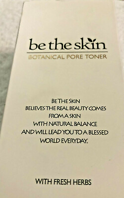 #ad NEW BE THE SKIN Botanical Pore Toner 150ml With Multi Mineral For Oily Skin $24.97