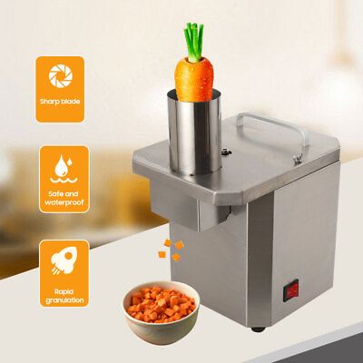 #ad Multifunctional Vegetable Cutter Dicer Slicer Commercial Electric Dicing Machine $269.00